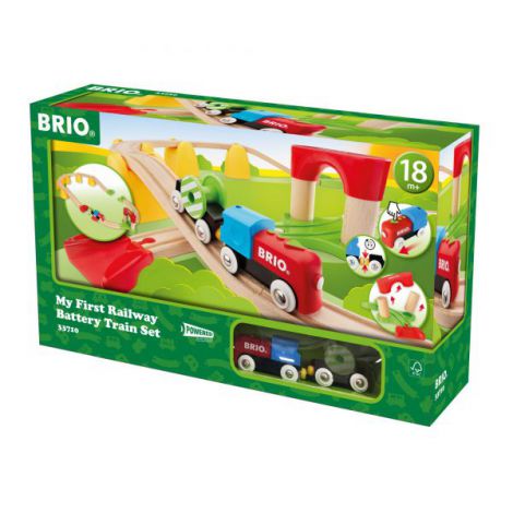 Primul meu set tren cu baterii 33710 Brio - imagine 10